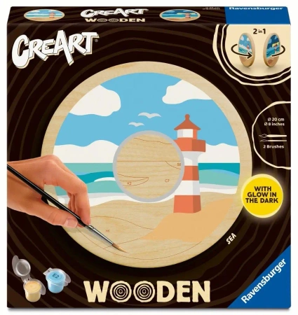 CreArt Wooden: Latarnia morska - Ravensburger