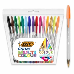Długopis Cristal Multi Colour mix 15szt BIC
