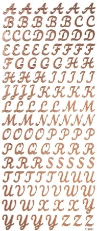 Naklejki alfabet 118szt - Dalprint