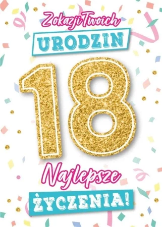 Karnet Urodziny 18 - Armin Style
