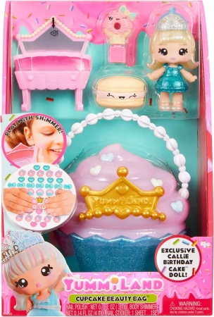 Yummiland. Beauty Bag. Cupcake Beauty + Callie Birthday Cake