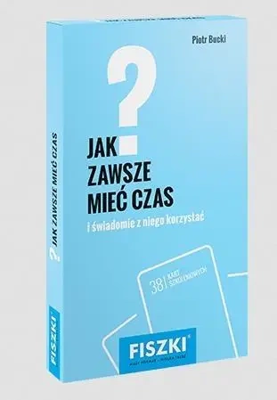 Fiszki. Jak zawsze mieć czas? - Piotr Bucki
