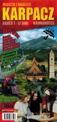 Mapa - Karpacz i okolice 1:12500 - Opracowanie zbiorowe