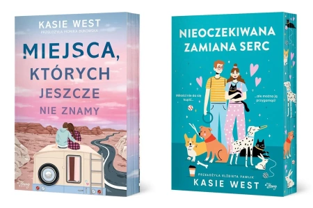 Pakiet: Miejsca, których jeszcze nie znamy, Nieoczekiwana zamiana serc - Kasie West