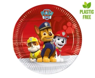 Talerzyki papierowe Psi Patrol 20cm 8szt - Godan