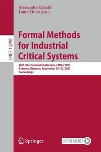 Formal Methods for Industrial Critical Systems - Cimatti Alessandro