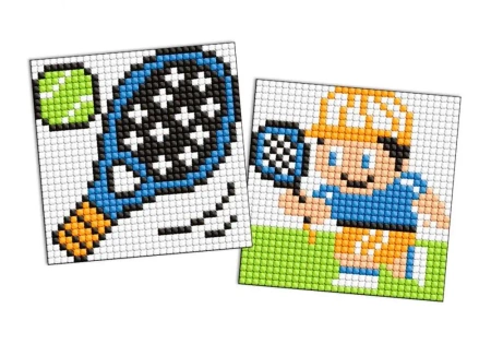 Diamentowa mozaika naklejka Kids - Sport Tenis - Ideyka