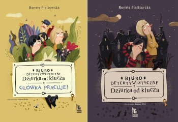 Pakiet Biuro detektywistyczne Dziurka od klucza Tomy 1-2 - Renata Piątkowska