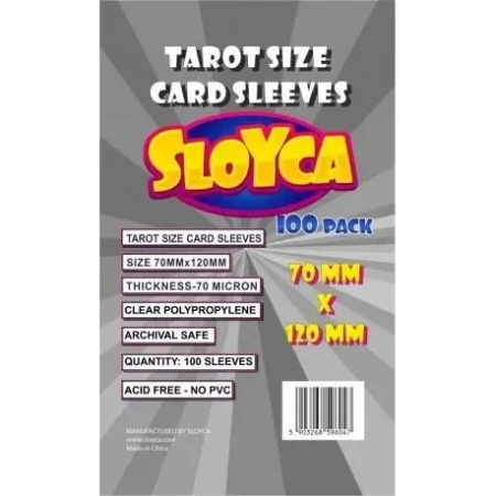 Koszulki Tarot 70x120mm (100szt) SLOYCA