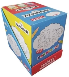 100 kolorowanek MIX display MARTEL - praca zbiorowa