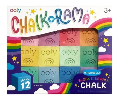 Kreda chodnikowa Chalk-o-Rama 12szt - ooly