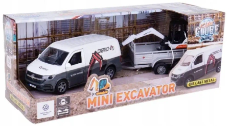 VW transporter przyczepa koparka 27cm 520458 54395