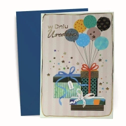 Karnet urodzinowy - Kalpol