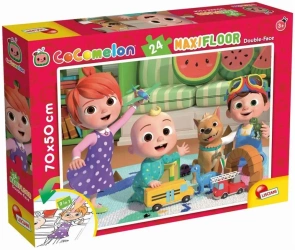 Cocomelon - Dwustronne puzle podłogowe 24 - Lisciani