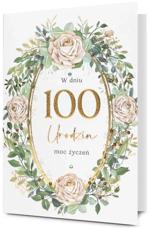 Karnet Urodziny 100 - Pan Dragon