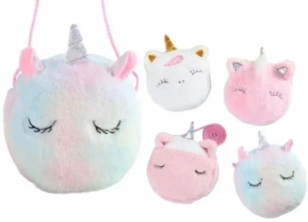 Torebka pluszowa MIX - Merkpol