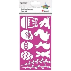 Szablon plastikowy 105x180mm Wielkanoc - Titanum