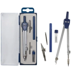 Cyrkiel w etui plastikowym 5 elementowy 3005 - Titanum