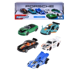 Samochód Majorette Porsche 5 sztuk - SIMBA