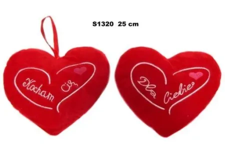 Poduszka Serce 25cm MIX - Sun-Day