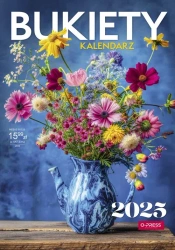 Kalendarz 2025. Ścienny A3 Bukiety - O-press