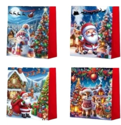 Torebka prezentowa S Boże Narodzenie mix - Ju-Piter