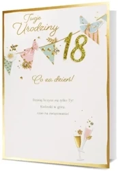 Karnet B6 Osiemnastka - Pan Dragon