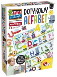 Montessori + Dotykowy alfabet - Lisciani