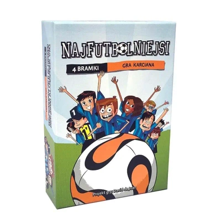 Najfutbolniejsi. 4 Bramki (gra karciana) - Finebooks