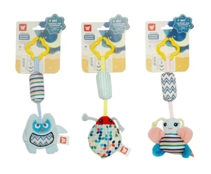 Zabawka dla malucha grzechotka do powieszenia - SWEDE