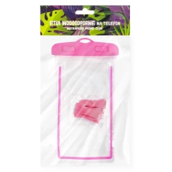 Etui wodoodporne na telefon różowe - MCD
