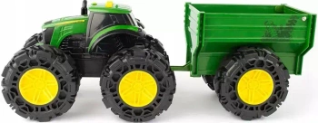 John Deere traktor Monster Treads z przyczepą TOMY