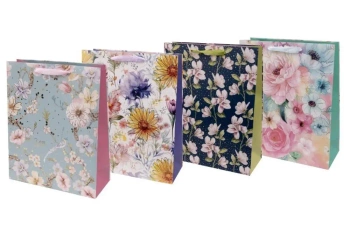 Torebka ozdobna średnia Kwiaty mix - Beniamin