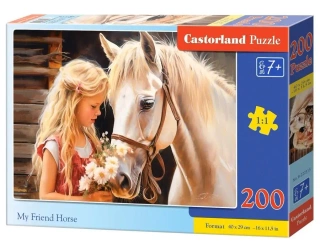 Puzzle 200 My Friend Horse CASTOR - Castorland