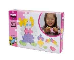 Klocki Plus-Plus Big Zestaw pastelowy 50el. - Plus-Plus
