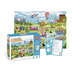 Wimmelpuzzle 60 Wspaniały Transport - Dodo