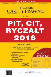 eBook Podatki 2016/04 Podatki cz.2 PIT,CIT,Ryczałt 2016 - Infor Pl