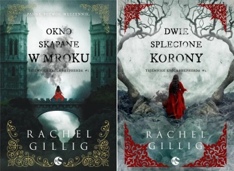PAKIET 2x ajemnice króla Shepherda Okno skąpane + Dwie splecione korony - Rachel Gillig