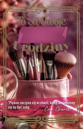 Karnet Urodzinowy z wymiennymi cyframi - YEKU