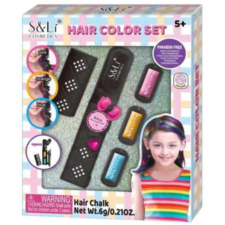 Zestaw do malowania włosów 3 kolory - Askato