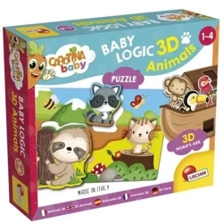 Carotina Baby - Logic 3D Zwierzęta - Lisciani