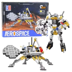 Klocki konstrukcyjne Lądownik marsjański robot 2w1 - Leantoys