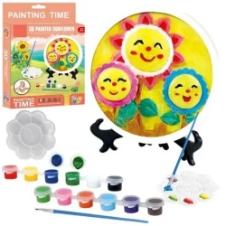 Zestaw kreatywny słoneczniki do malowania 3D - Maksik