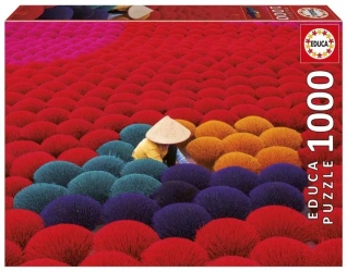 Puzzle 1000 Wietnamskie kadzidła - Educa