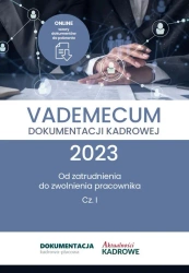eBook Vademecum dokumentacji kadrowej 2023 - cz. I - Katarzyna Wrońska-Zblewska epub mobi