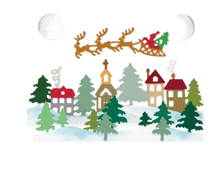 Wykrojnik - miasteczko - Dalprint dpCraft