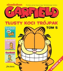 Garfield. Tłusty koci trójpak T.5 - Jim Davis, Jim Davis
