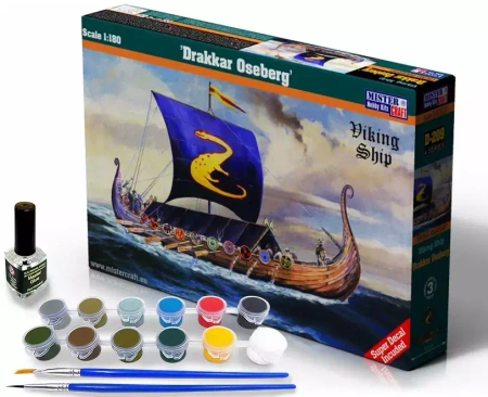 Model statku D-209 Drakar Oseberg, 1:180