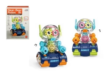 Robot z muzyką i światłem - SWEDE