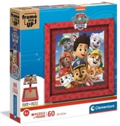 Puzzle 60 Frame Me Up Paw Patrol - Clementoni
